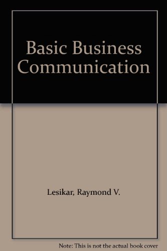 9780256109368: Basic Business Communication