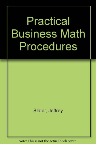 Stock image for Practical Business Math Procedures for sale by Better World Books