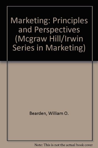9780256113198: Marketing: Principles and Perspectives (MCGRAW HILL/IRWIN SERIES IN MARKETING)