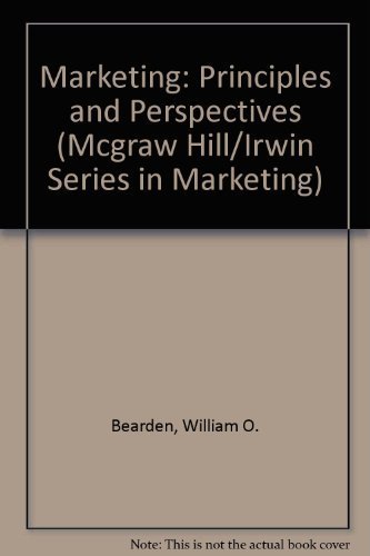 9780256113198: Marketing: Principles & Perspectives (MCGRAW HILL/IRWIN SERIES IN MARKETING)