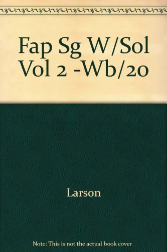 9780256114355: Fap Sg W/Sol Vol 2 -Wb/20