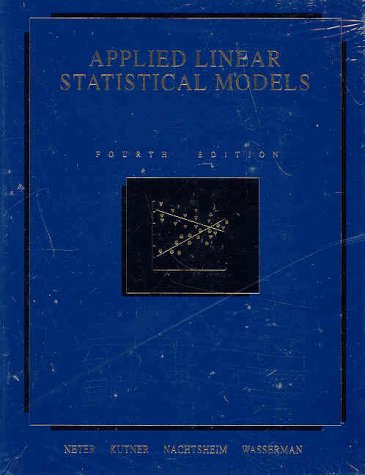 9780256117363: Applied Linear Statistical Models