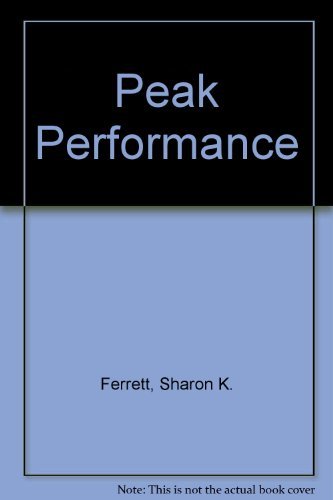 Imagen de archivo de Peak Performance a la venta por funyettabooks