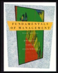 Stock image for Fundamentals of Management for sale by Mispah books