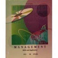 Management: Skills and Application (9780256125412) by Rue, Leslie W.; Byars, Lloyd L.