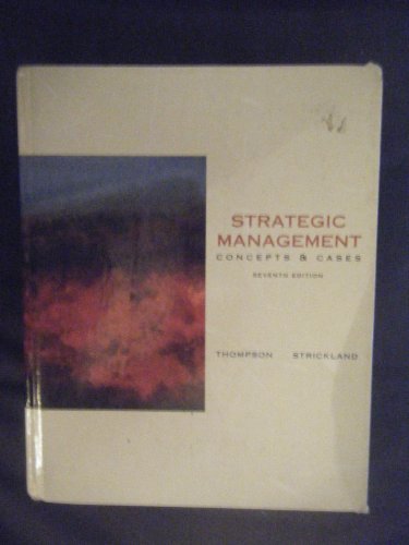 9780256127072: Strategic Management: Concepts and Cases