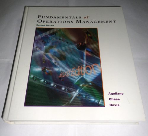 Stock image for Fundamentals of Operations Management for sale by Books Puddle