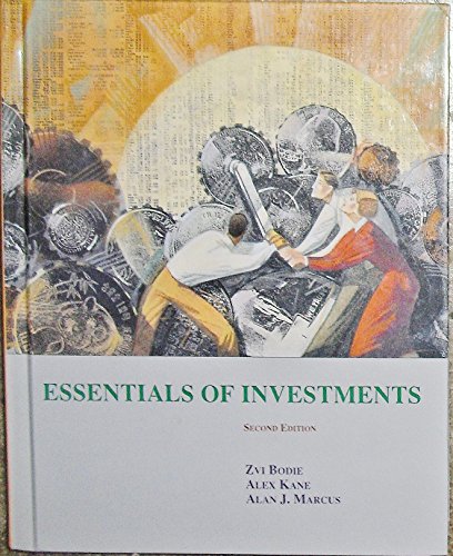Imagen de archivo de Essentials of Investments (The Irwin Series in Finance) a la venta por HPB-Red