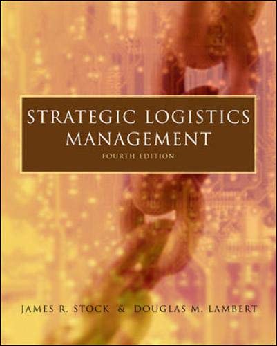 9780256136876: Strategic Logistics Management (The McGraw-Hill/Irwin Series in Marketing)