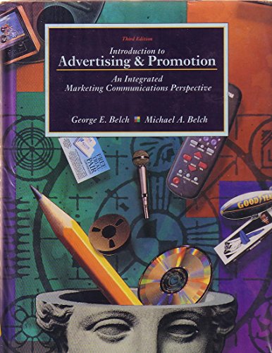 Beispielbild fr Introduction to Advertising and Promotion: An Integrated Marketing Communications Perspective (The Irwin Series in Marketing) zum Verkauf von HPB-Red