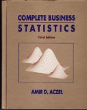 9780256138948: Complete Business Statistics
