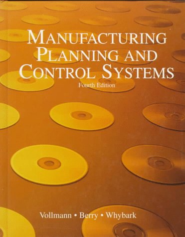 Beispielbild fr Manufacturing Planning and Control Systems zum Verkauf von Better World Books