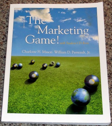 9780256139884: The Marketing Game, Windows Version (IRWIN MARKETING)