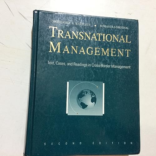 Stock image for Transnational Management: Text, Cases, and Readings in Cross-Border Management for sale by SecondSale