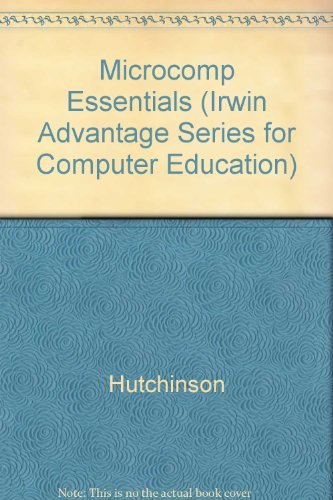 Imagen de archivo de Microcomputer Essentials a la venta por a2zbooks