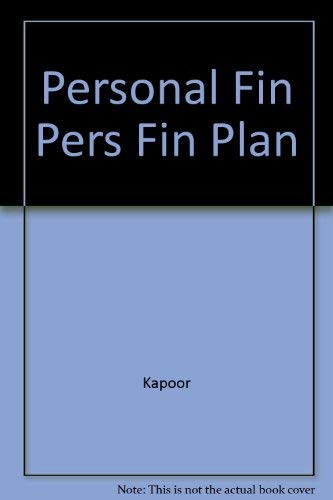 Personal Finance: Personal Financial Planner (9780256145342) by Kapoor, Jack R.; Dlabay, Les R.; Hughes, Robert J.