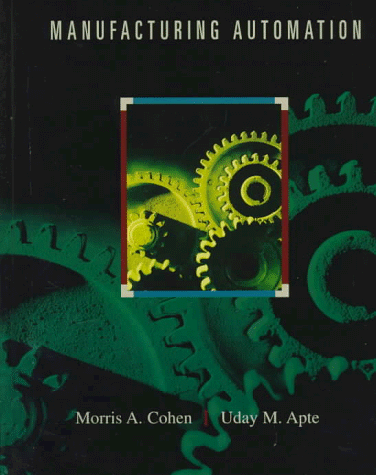 Manufacturing Technology (Irwin Series in Production Operations Management)
