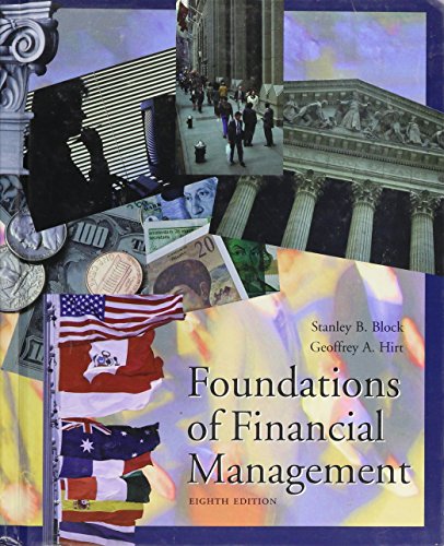 Beispielbild fr Foundations of Financial Management zum Verkauf von Wonder Book