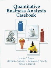 9780256147148: Casebook (Quantitative Business Analysis)