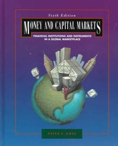 Stock image for Money and Capital Markets for sale by Better World Books