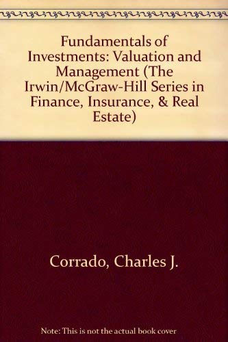 Imagen de archivo de Fundamentals of Investments: Valuation and Management a la venta por Lost Books