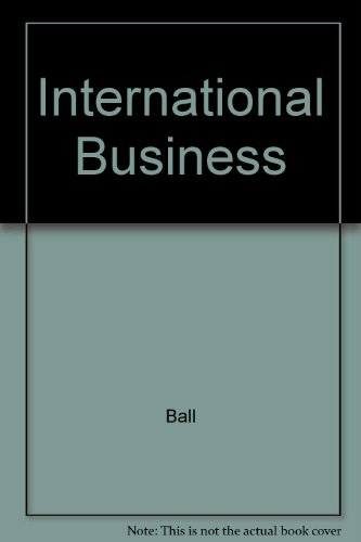 Stock image for International Business for sale by Majestic Books