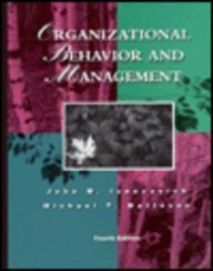 9780256162097: Organizational Behavior and Management