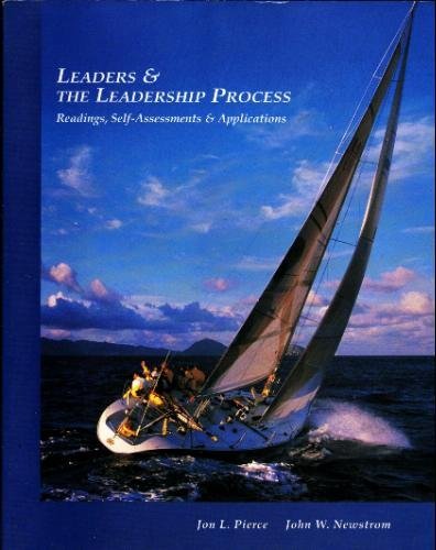 Beispielbild fr Leaders and the Leadership Process: Readings, Self-Assessments, Cases, and Exercises zum Verkauf von Wonder Book