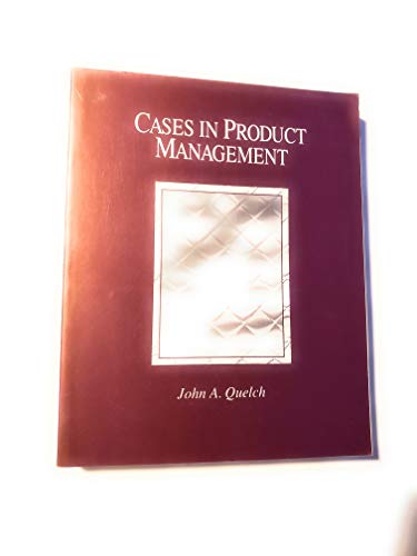 Stock image for Cases in Product Management for sale by Better World Books Ltd