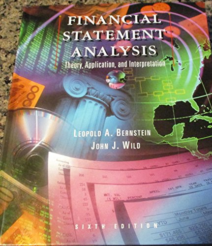 Beispielbild fr Financial Statement Analysis : Theory, Application and Interpretation zum Verkauf von Better World Books