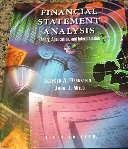 Imagen de archivo de Financial Statement Analysis: Theory, Application, and Interpretation a la venta por HPB-Red