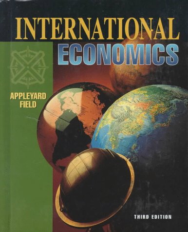 Imagen de archivo de International Economics a la venta por medimops