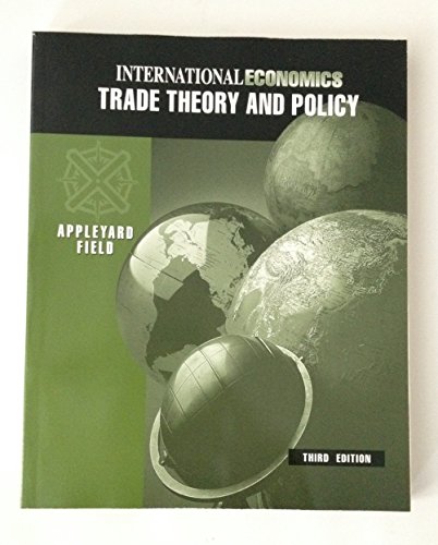 Beispielbild fr International Economics: Trade Theory and Policy zum Verkauf von Iridium_Books