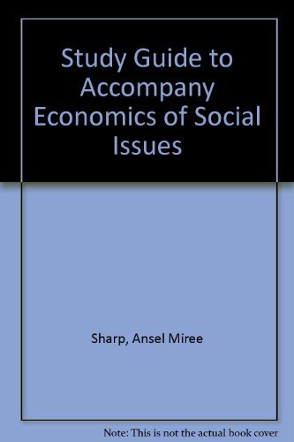 Beispielbild fr Economics of Social Issues zum Verkauf von Better World Books