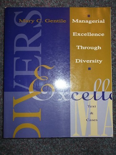 9780256182095: Managerial Excellence Through Diversity: Text and Cases