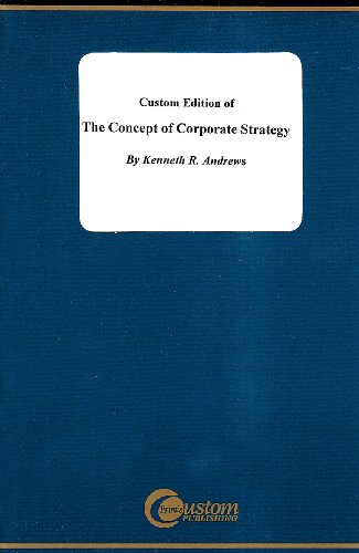 Imagen de archivo de Concepts of Corporate Strategy a la venta por Books Puddle