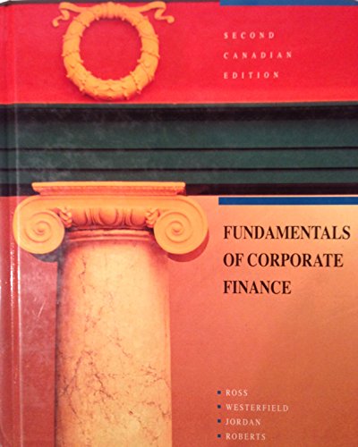 Stock image for Fundamentals of Corporate Finance (Canadian) for sale by Better World Books: West
