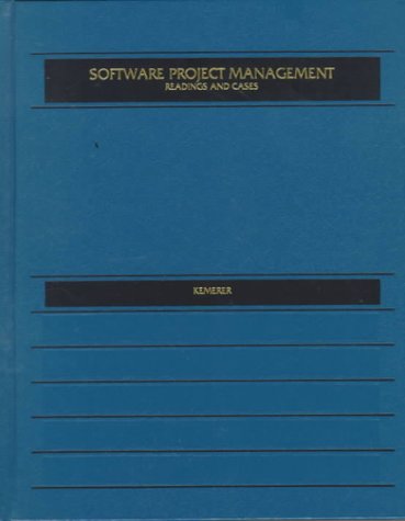 9780256185454: Software Project Management: Readings and Cases