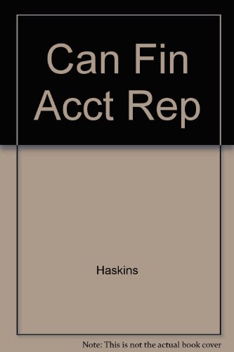 Can Fin Acct Rep (9780256189933) by [???]