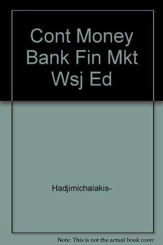 9780256192827: Contemporary Money, Banking, and Financial Markets: Theory and Practice