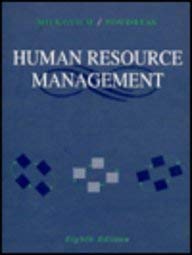 Imagen de archivo de Human Resource Management a la venta por Better World Books
