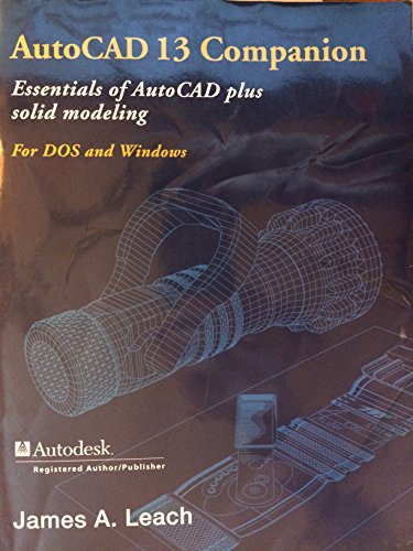 Stock image for AutoCAD 13 Companion for sale by BookHolders
