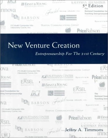 Stock image for New Venture Creation: Entrepreneurship for the 21st Century for sale by Wonder Book