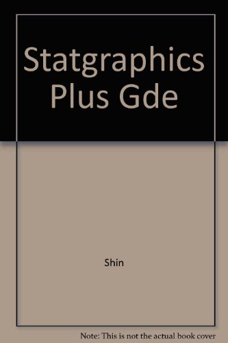 9780256206487: Statgrahics Guide