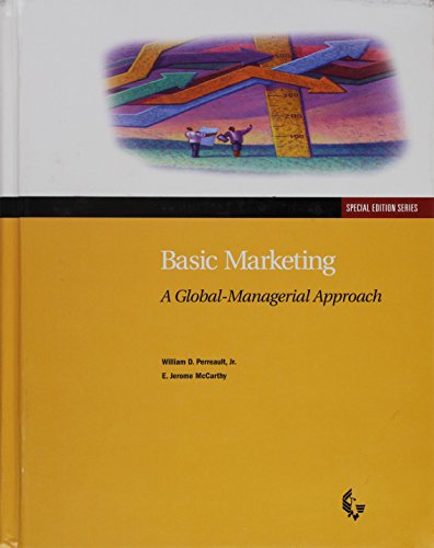 9780256209822: Basic Marketing: A Global Managerial Approach