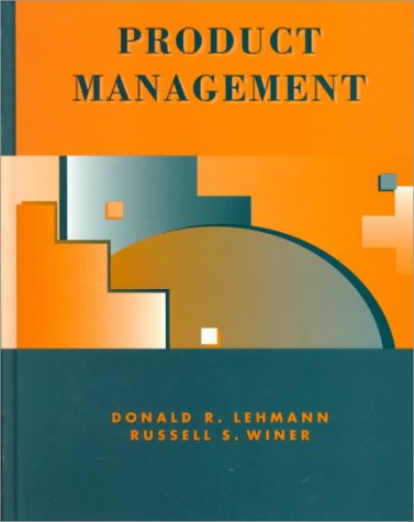 Imagen de archivo de Product Management (MCGRAW HILL/IRWIN SERIES IN MARKETING) a la venta por SecondSale