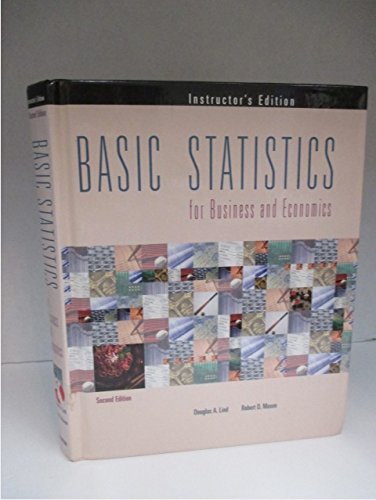 9780256214994: Basic Statistics for Business and Economics