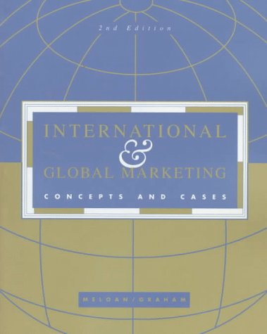 Beispielbild fr International and Global Marketing : Concepts and Cases zum Verkauf von Better World Books