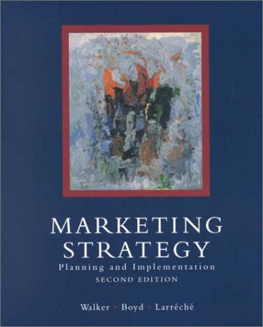 9780256222463: Marketing Strategy: Planning and Implementation