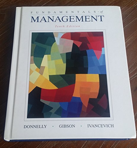 Imagen de archivo de Fundamentals of Management a la venta por BooksRun